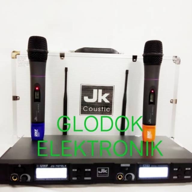 MIC WIRELESS JK COUSTIC JU 7070LX ORIGINAL