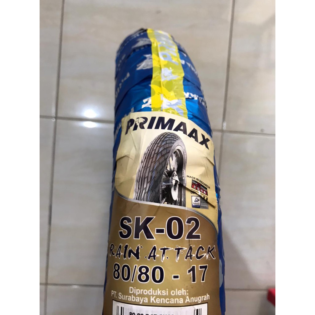 Ban Luar Primaax 80 / 80 ring 17 SK02 Tube type Rain Attack sk2 sk 02