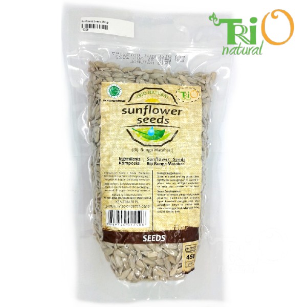 

Trio Natural Sunflower Seeds Raw 450 gram