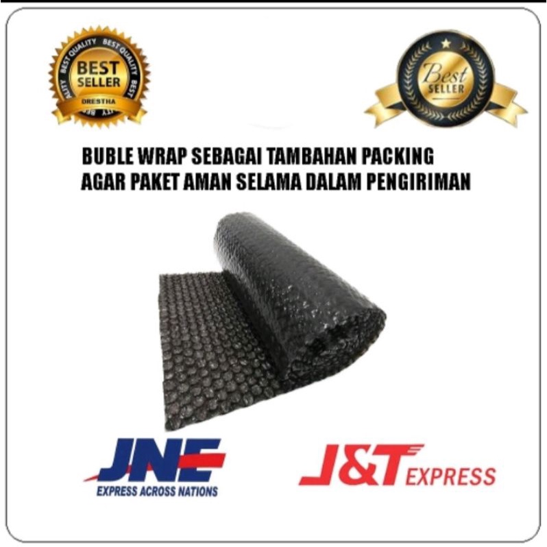 Bubble wrap untuk tambahan packing