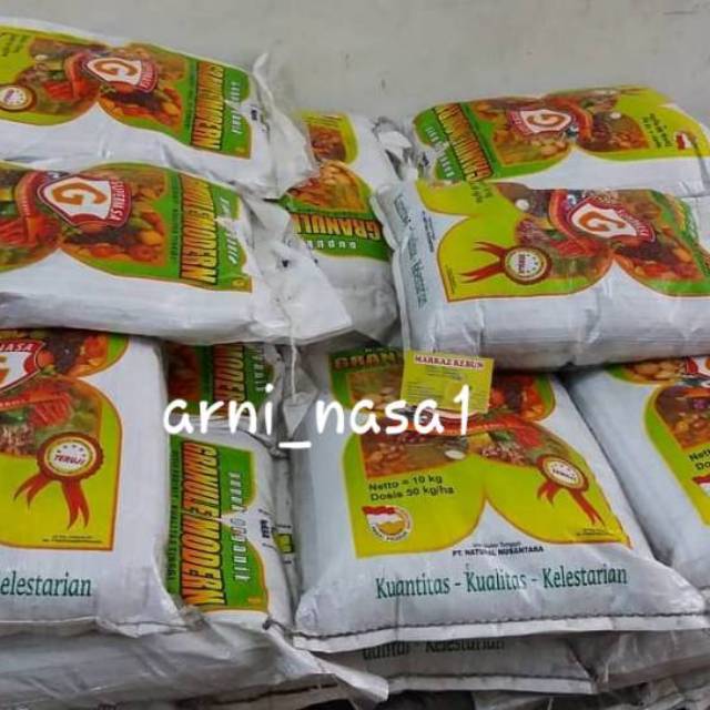 pupuk organik supernasa granule  nasa - granul nasa