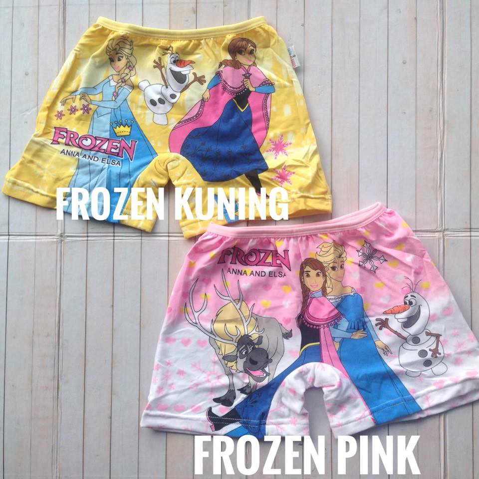 Boxer / semilong anak perempuan jessie and mike