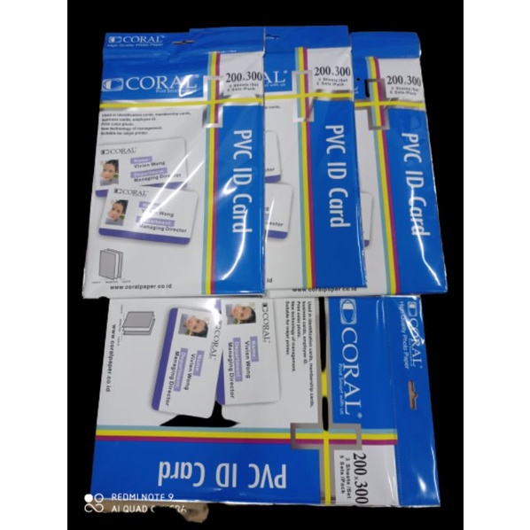 

KERTAS PVC ID CARD CORAL