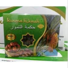 Rumah Herbal Ciganjur -- Kurma Kholas atau Khalas dan Khenaizi dari merek Date Crown Hikmah dan Sauda Isi 1 kg