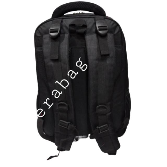 Tas Ransel POLO ACE Backpack Laptop 9046 Hitam