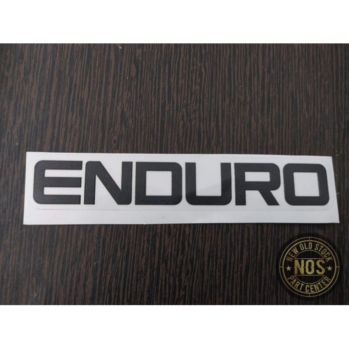 stiker ENDURO tangki oli yamaha DT100