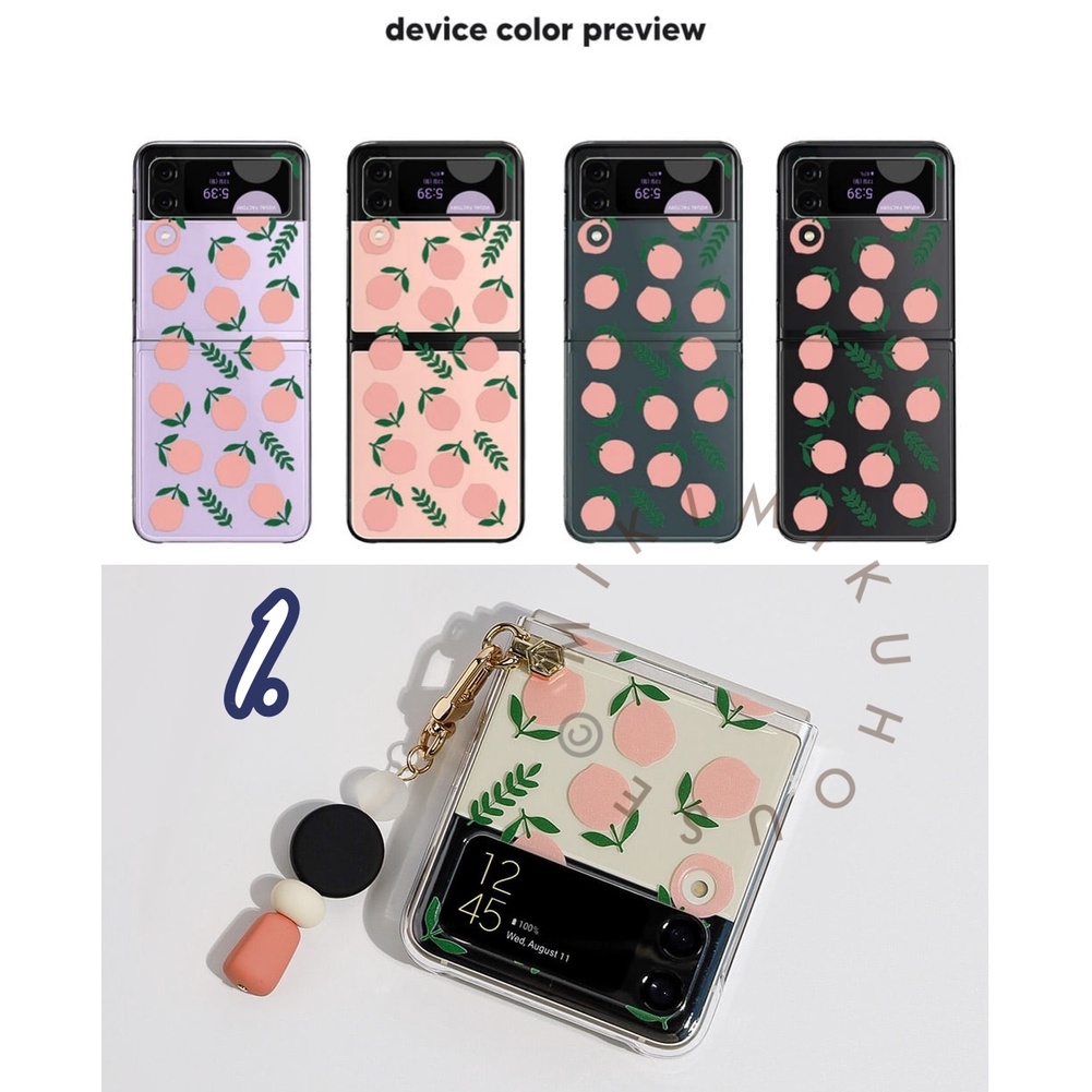Z FLIP 3 KOREAN CASE KOREA CASING COVER SAMSUNG ZFLIP3 STRAP ZFLIP FLIP3 5G FACTORY PALETTE OFFICIAL