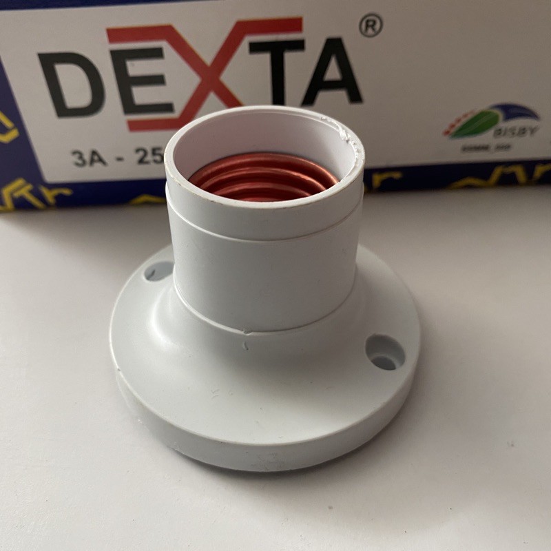 FITING FITTING LAMPU PLAFON TEMPEL DEXTA MURAH