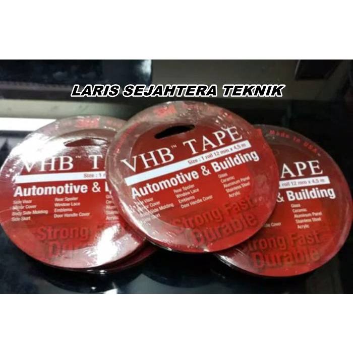 

3M Double Tape VHB 12mm Super Kuat Super Lengket Tahan Lama