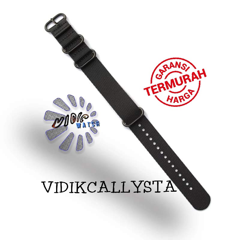 Suunto Core Strap Nylon Zulu Tali Suunto Core Canvas Black Hitam Suunto Traverse Essential