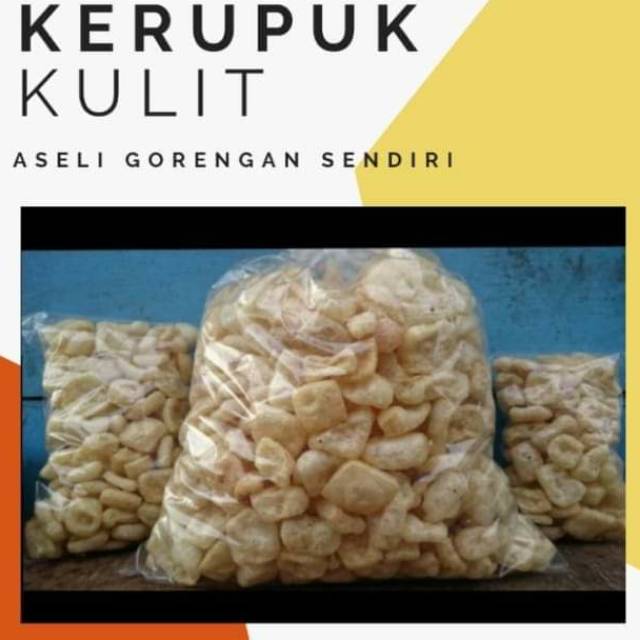 

Kerupuk kulit / kerupuk dorokdok