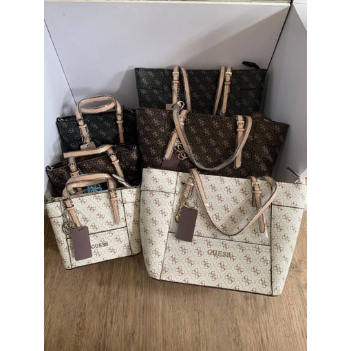 Guess DELANEY LOGO TOTE Bag 022