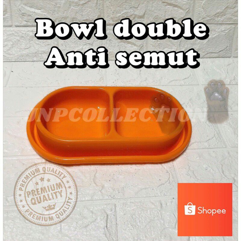 Tempat Makan Kucing Anti Semut DOUBLE