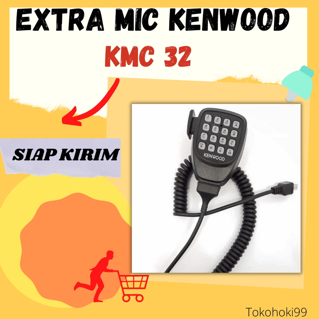 EXTRA MIC RIG KENWOOD KMC-32 EXTRAMIC RIG KENWOOD RJ45 8 PIN