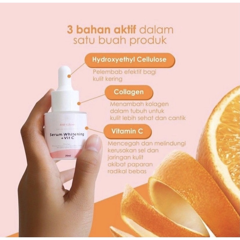 Serum whitening + Vit C HR Glow - 20ml