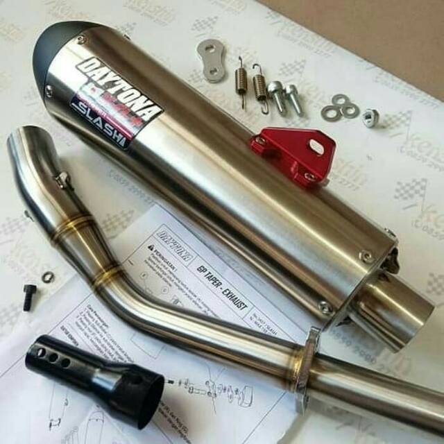 Knalpot Daytona Honda ADV asli japan / knalpot daytona pcx 160 / knalpot daytona vario 150 new