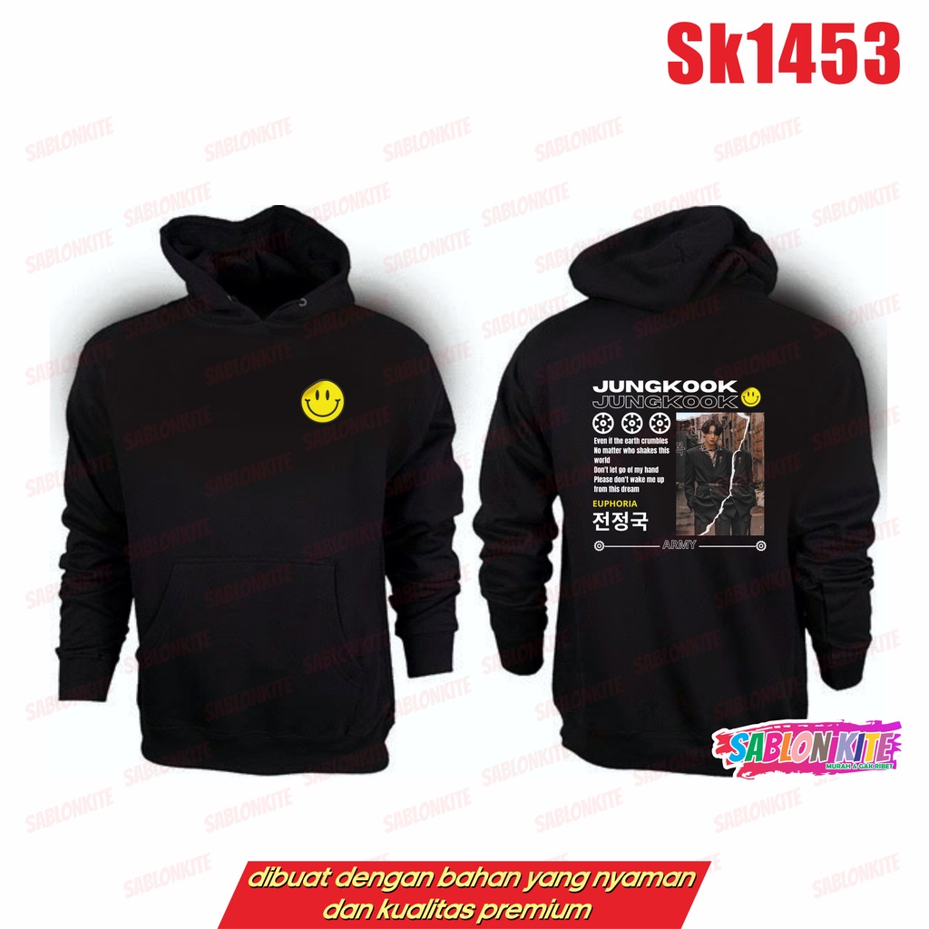 MURAH!!! SWEATER HOODIE KPOP JUNGKOOK EUPHORIA SK1453 UNISEX