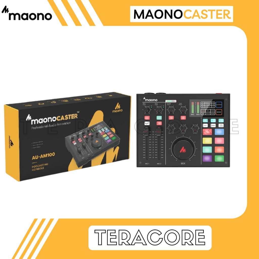 Maonocaster AU-AM100 Maono AM100 Integrated Mixer Soundcard Brodcasting Studio
