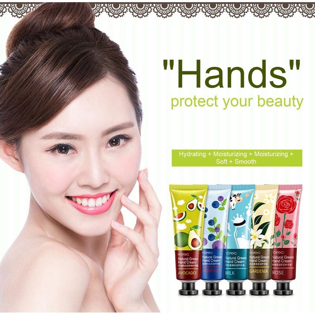 [DEASHOP] ROREC HAND CREAM - LOTION KRIM TANGAN WANGI - KRIM PELEMBUT KULIT TANGAN HCHANA - MOISTURIZING ELASTIC HANDCREAM