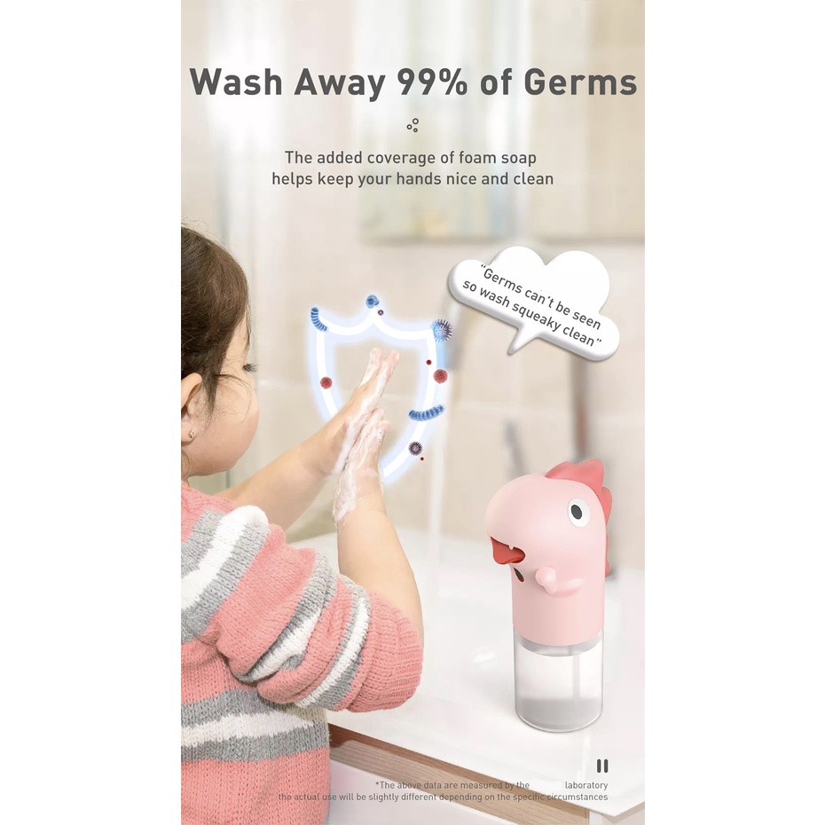 Automatic Hand Soap Washing Machine - Dispenser Sabun Sensor Otomatis Bentuk Dinosaurus - ACXSJ