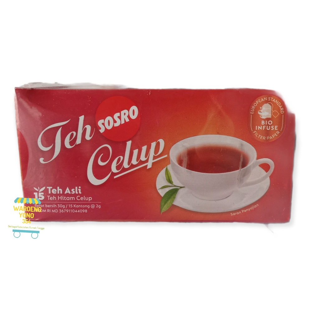 

Teh Celup - Sosro - Isi 15 kantong