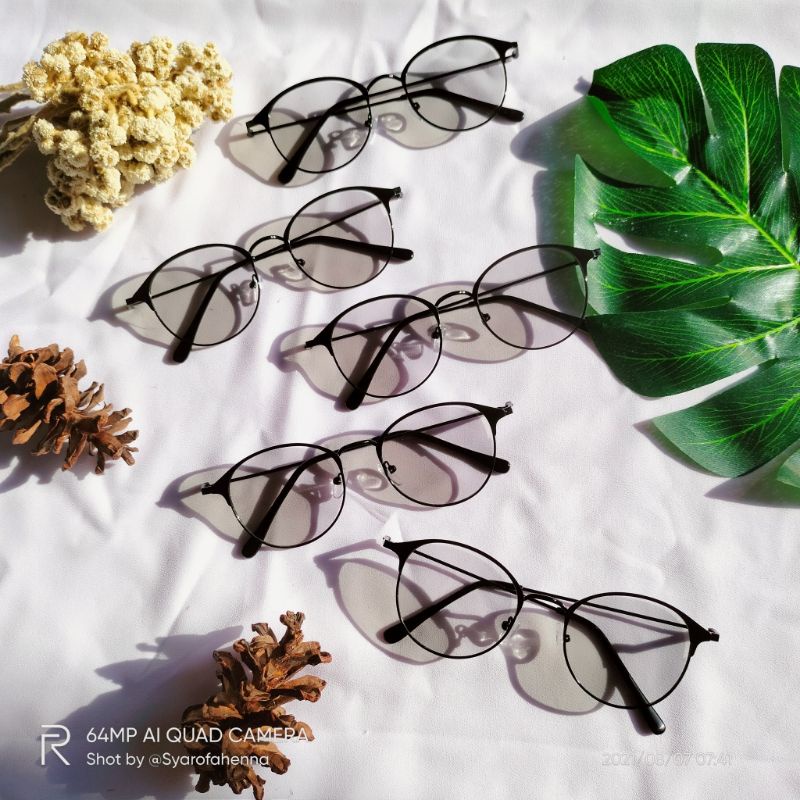 (SYA92) Kacamata Photocromic Free Box + Lap kacamata // Kacamata anti radiasi Sunglasses