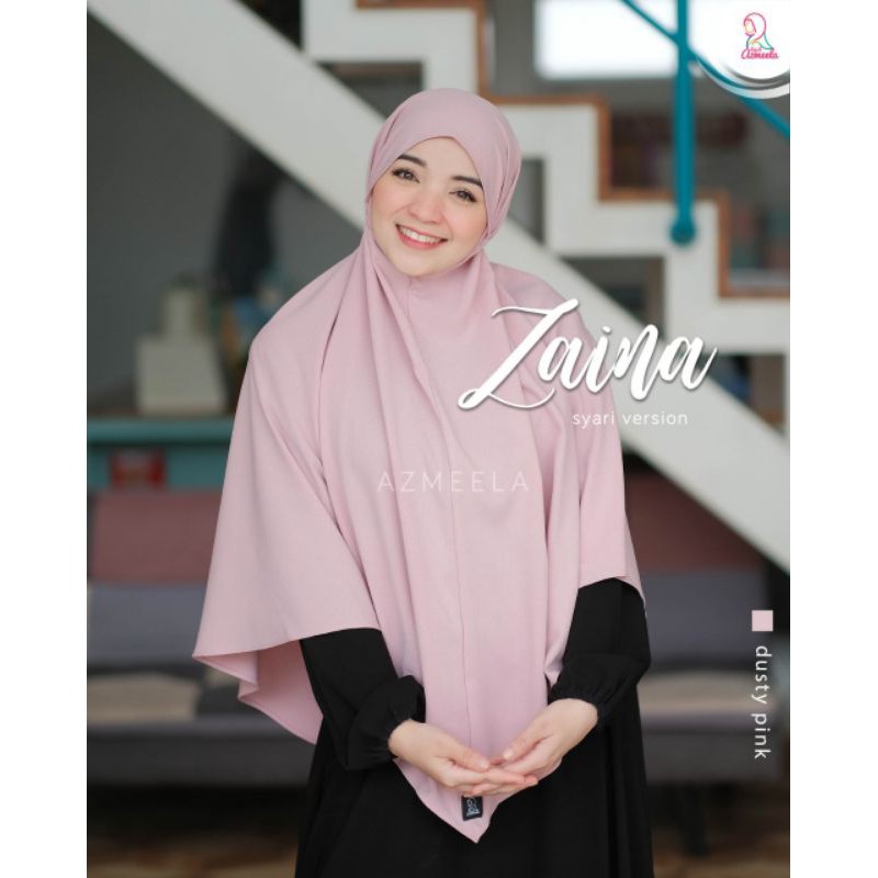 AZMEELA ZAINA (non pad) jilbab tali