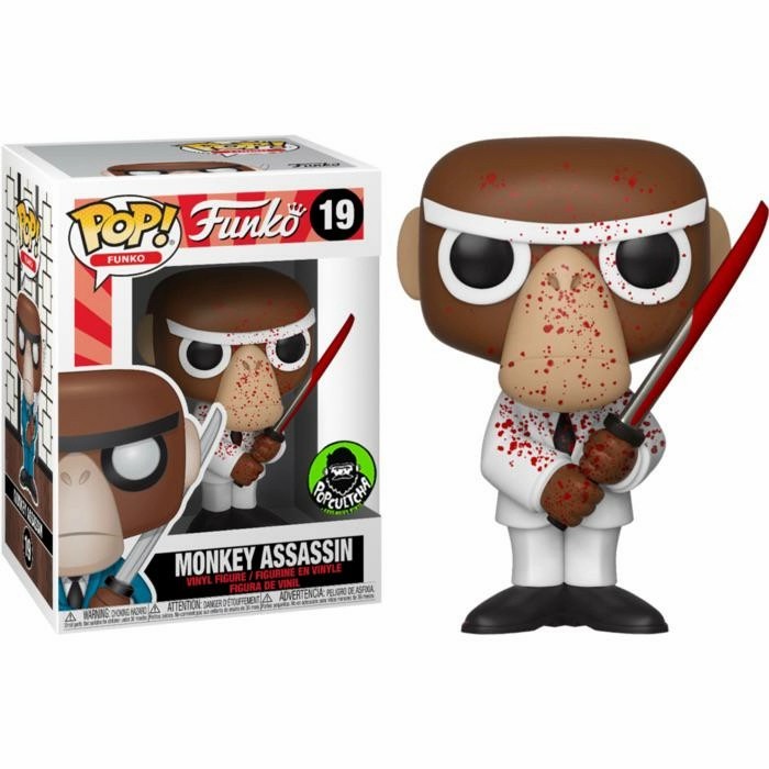 Funko Pop Exclusive Fantastik Plastik - Monkey Assassin (Bloody)