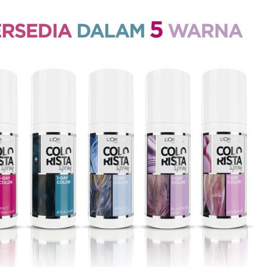 ➶ L'Oreal Paris Colorista Hair Color Spray (Pewarna Rambut Non-Permanen) ➽