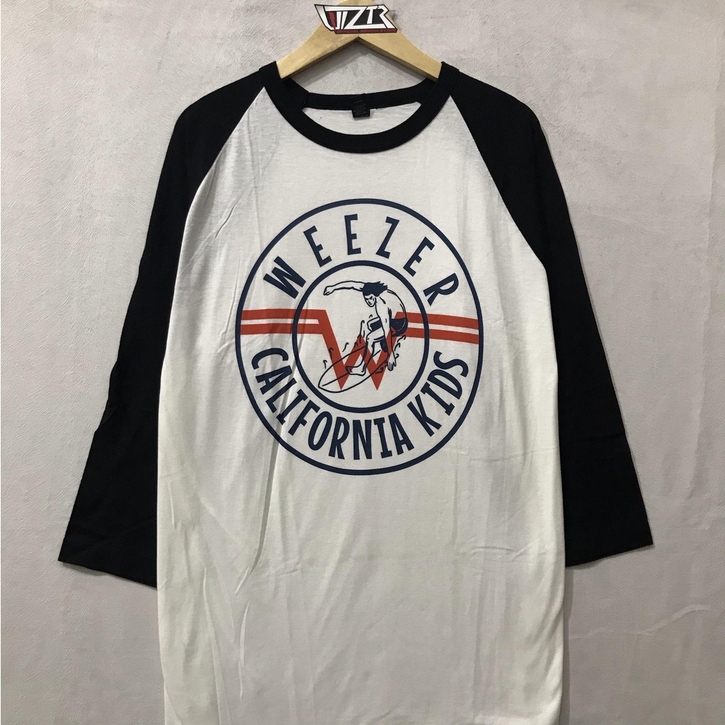 T Shirt Band Official WEEZER - CALIFORNIA KIDS Original