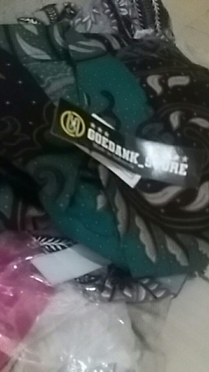 Risna Batik Hrb026 Kenongo Hem Kemeja Batik Pria Lengan Pendek Katun Primis Premium Halus M L Xl