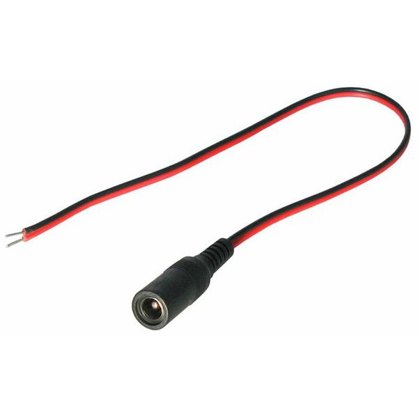 Jack Male / jackFemale DC 5.5 kabel LED