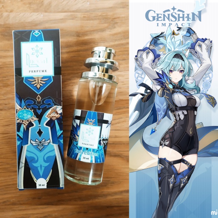 PARFUM GENSHIN IMPACT EDITION - EULA & KEQING PARFUM ANIME WANGI BANGET