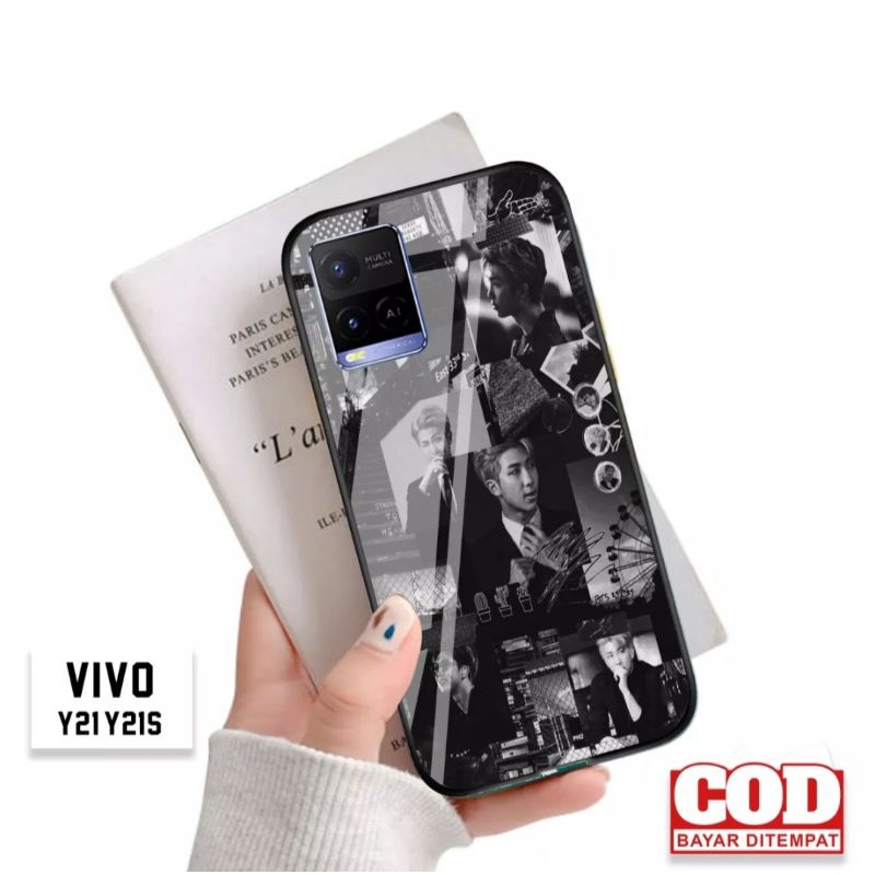 Ax case custom Vivo Y15S Y21 Y21s Fashion AesThetic BTS K-Pop Idol Edition Premium Quality Casing Gl