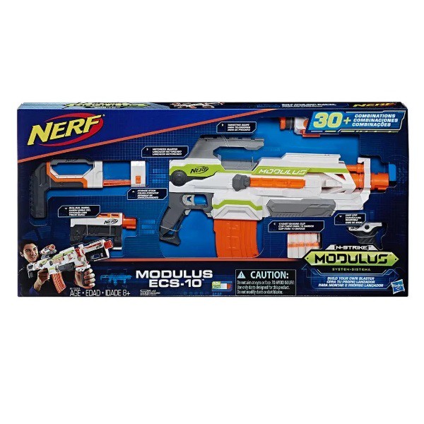NERF N-Strike Modulus ECS-10/ECS10 Blaster