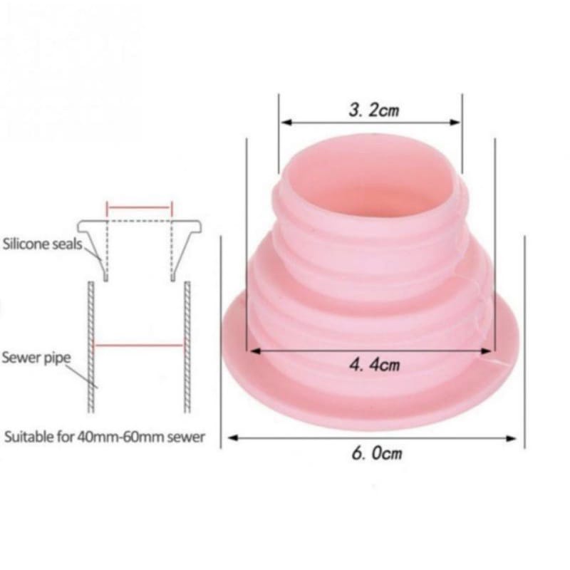 (HJ_888)Seal Ring Selang Dapur Mesin Cuci ke Floor Drain Lobang Air Pembuangan