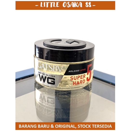 Gatsby WG Water Gloss 150 gr Level 5 Level 7