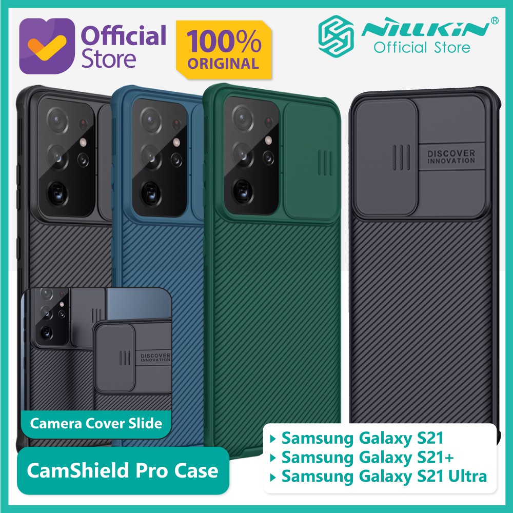Case Samsung Galaxy S21 / S21+ Plus / S21 Ultra Nillkin CamShield Pro Camera Cover Slide Casing