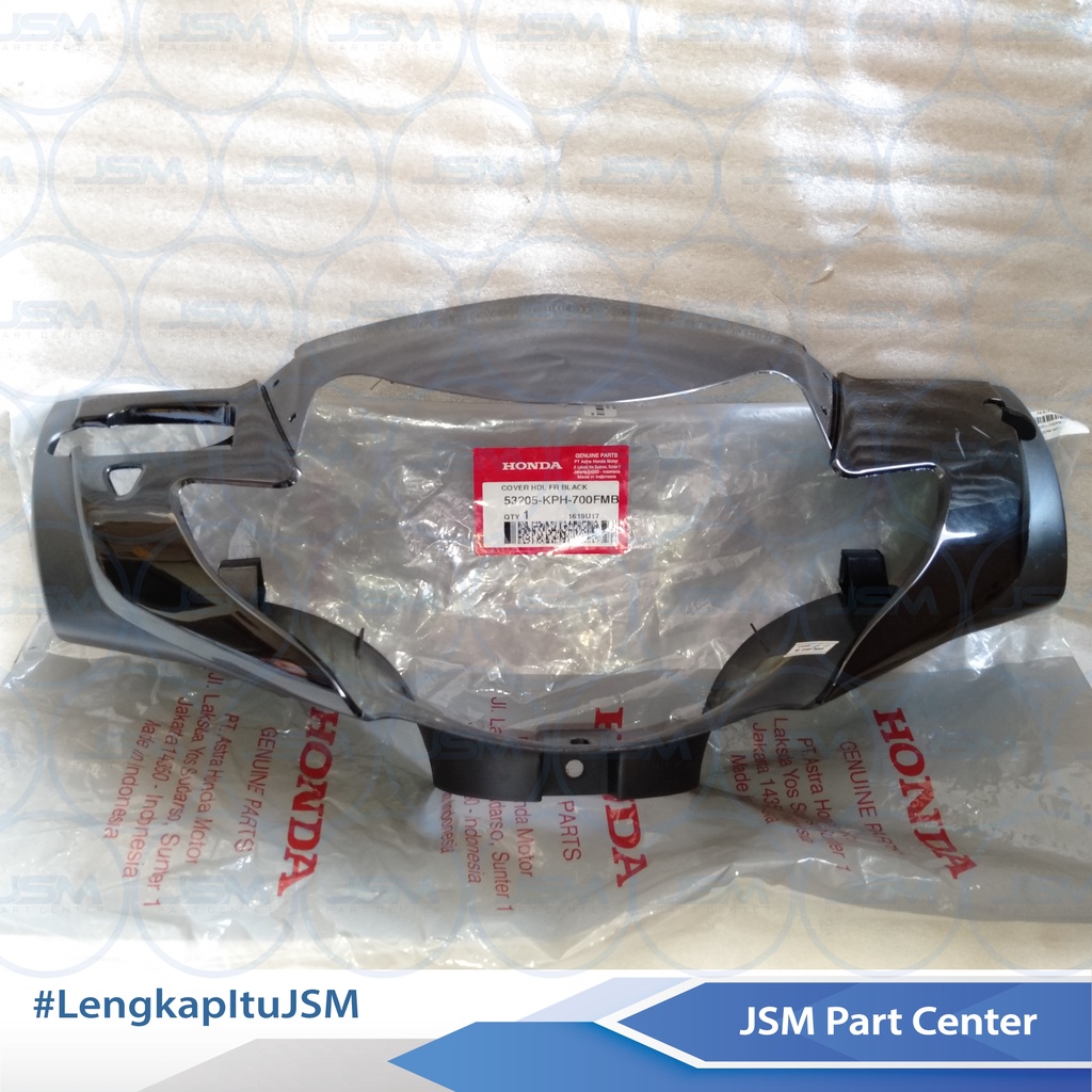 BATOK DEPAN SUPRAX 125 HITAM MODEL CW BATOK SUPRA X125 2005-2006 ORI 53205-KPH-700FMB