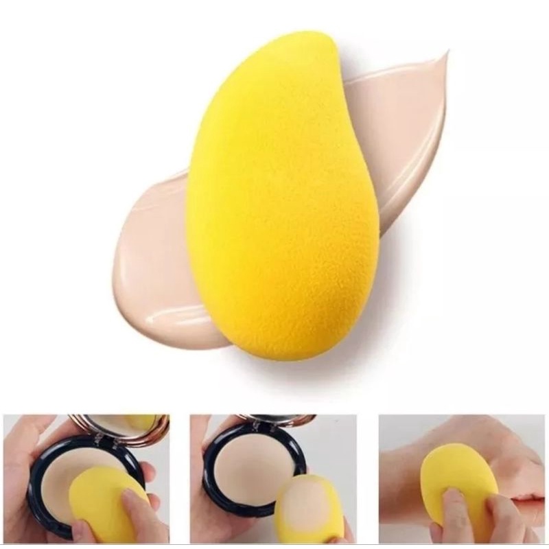 SPONS MANGGA RIAS WAJAH PUFF ALAS BEDAK SPONS FOUNDATION MANGGA