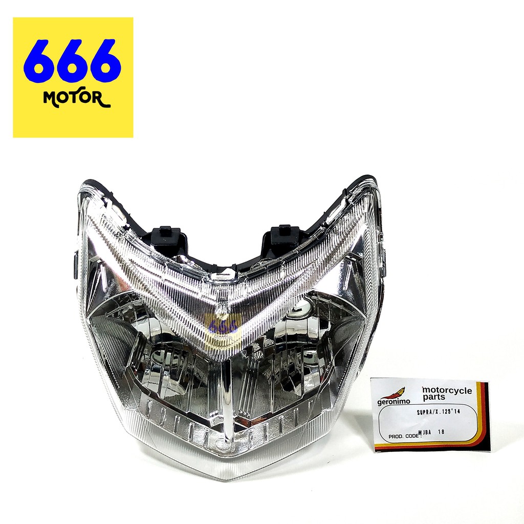 666MOTOR LAMPU DEPAN / REFLEKTOR SUPRA X 125 14