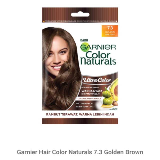 Garnier hair color golden brown