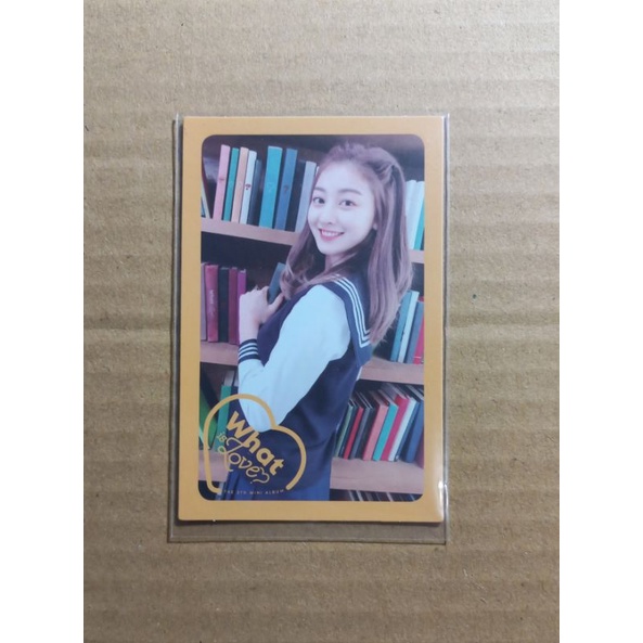 Photocard PC TWICE Jihyo What Is Love?