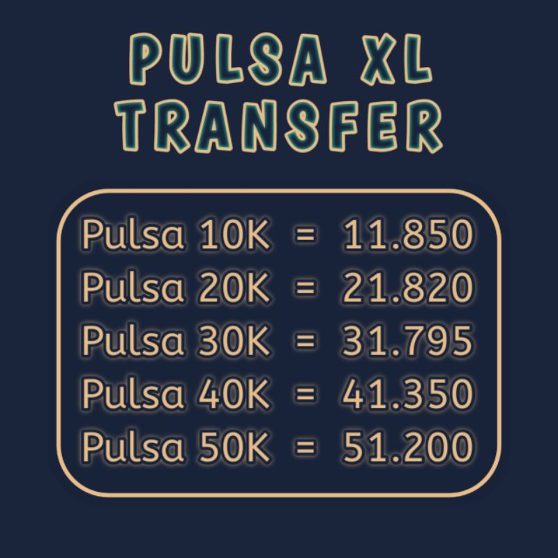 VOUCHER PULSA DIGITAL XL MURAH