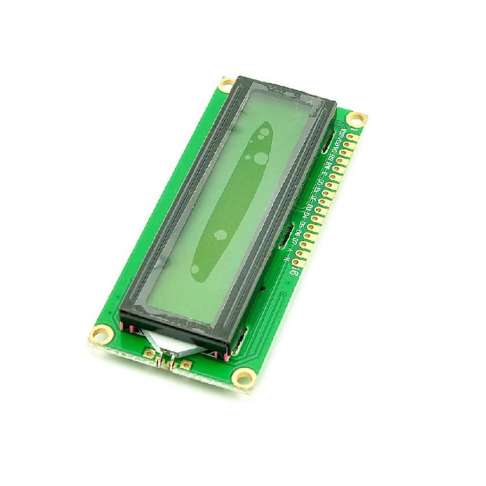 LCD 16X2 LCD 1602 LCD MODULE YELLOW GREEN LCD KUNING HIJAU FOR ARDUINO