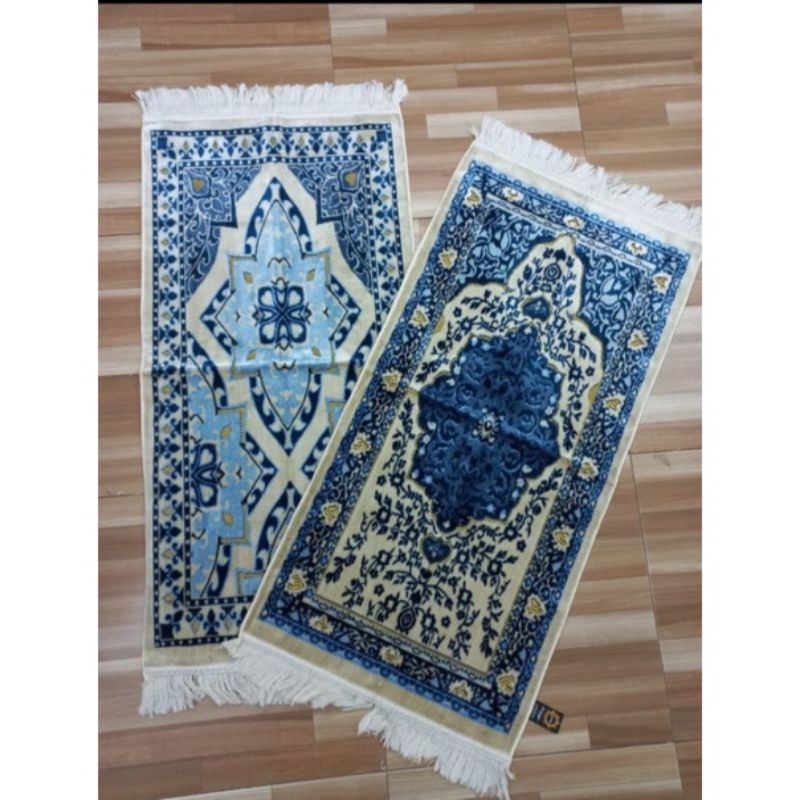 sajadah yakar turkey premium bludru tebal halus uk midi