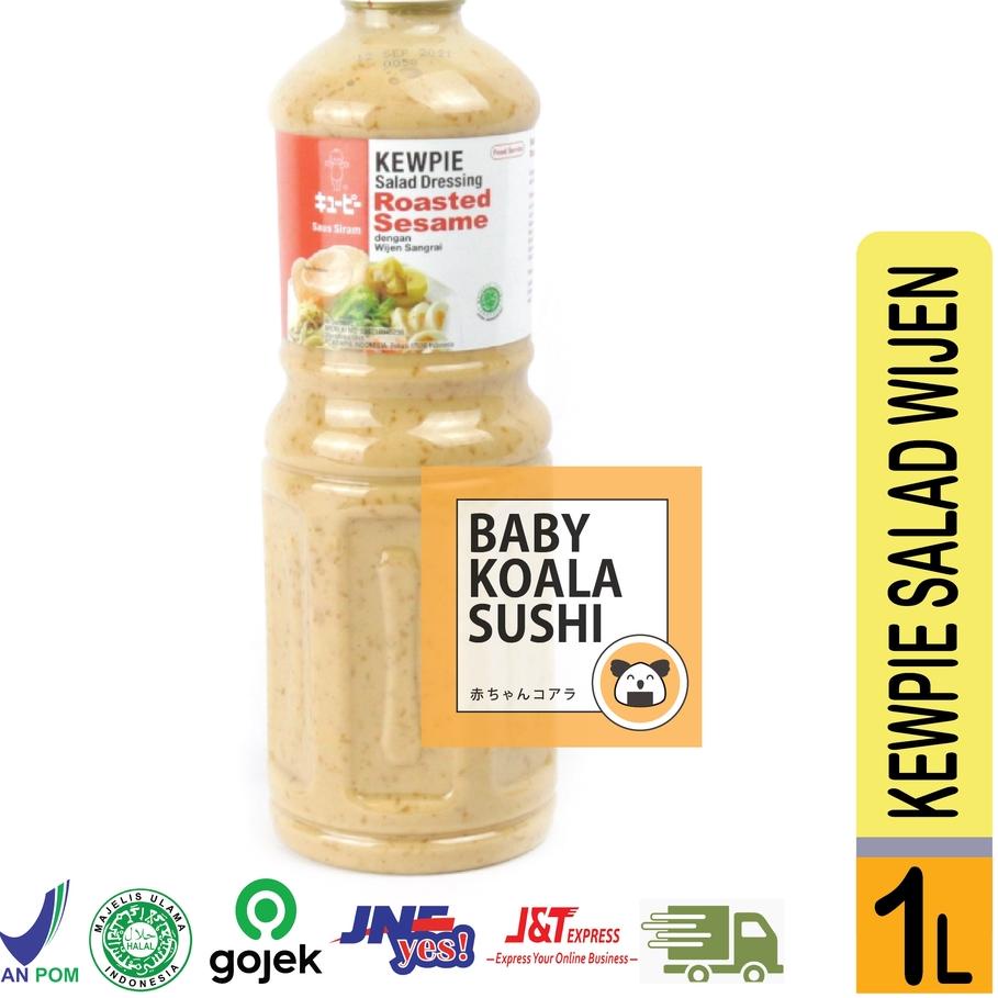 

Baru - KEWPIE Salad Dressing Roasted Sesame 1 liter │ Saus Salad Wijen Sangrai