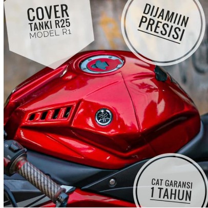 KONDOM TANKI YAMAHA R25 OLD COVER TANKI YAMAHA R25
