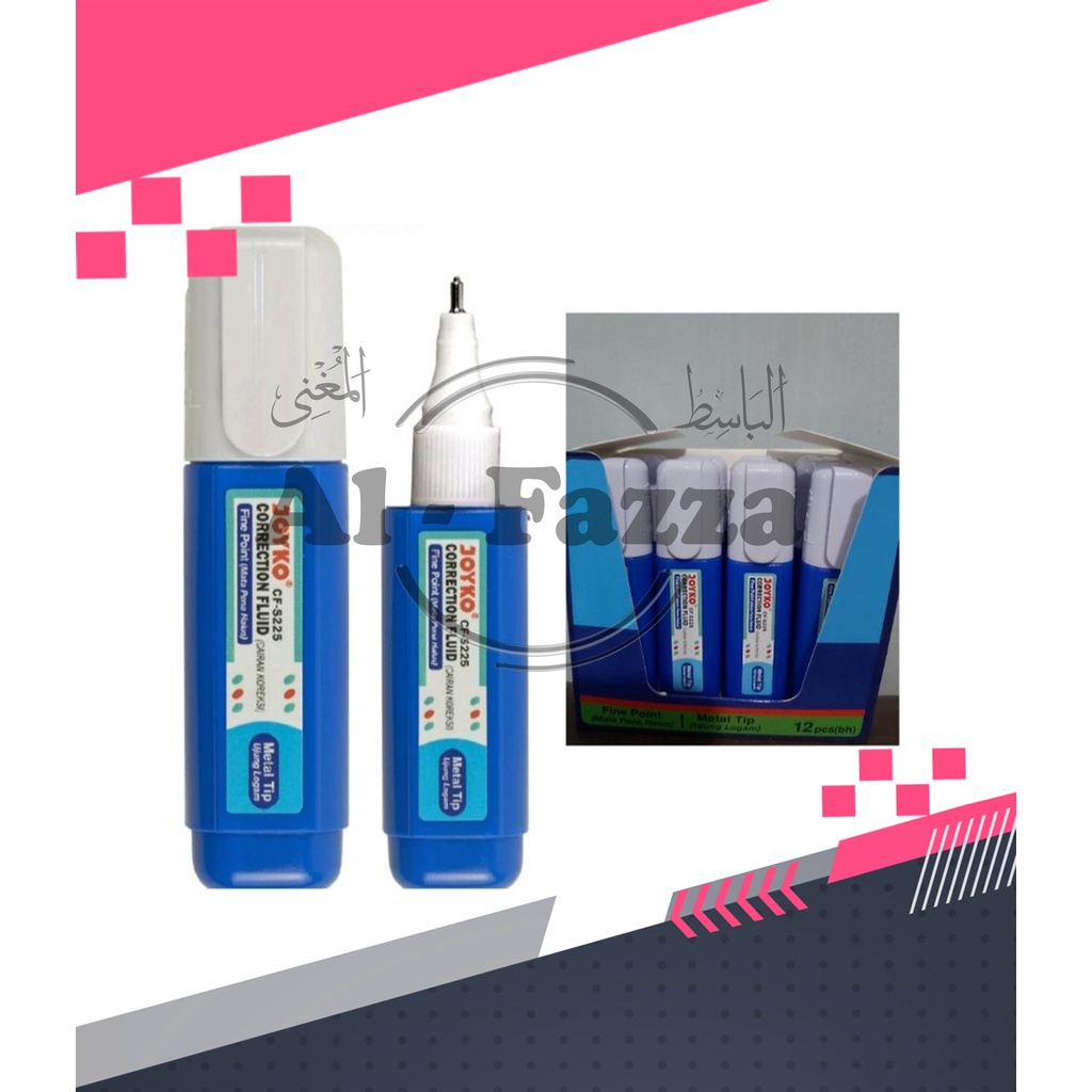 

Correction Fluid ( Tip-ex Cair ) Joyko CF-S225