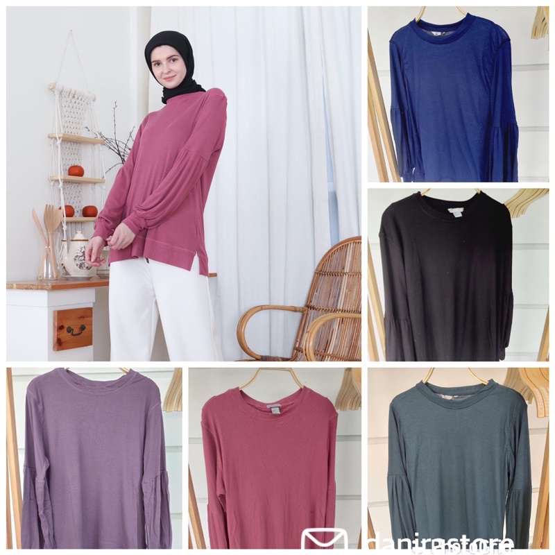Kaos Perempuan Murah- Kaos perempuan branded - Kaos HnM - Baju Perempuan - Baju Wanita - Kaos Wanita